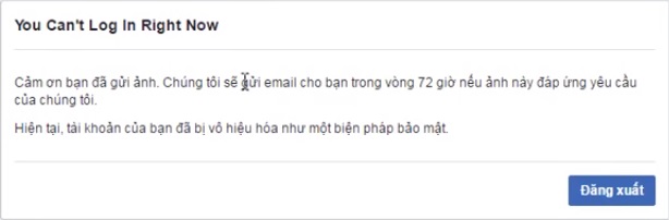 mở checkpoint facebook 72h