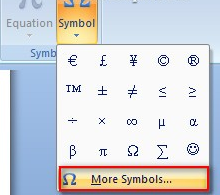 Ảnh minh hoạ: cách chèn ký tự đặc biệt trong file văn bản Word (1)