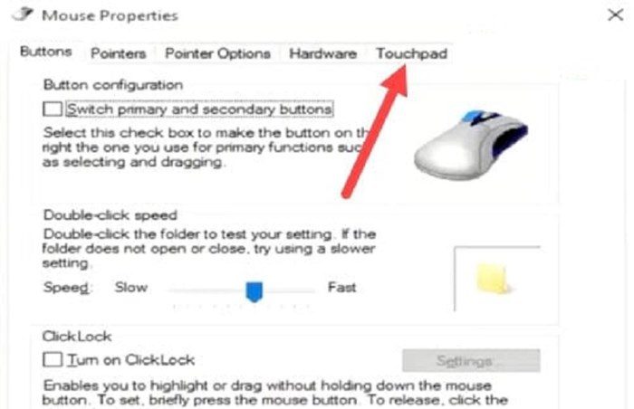 Ảnh minh hoạ: Chuột cảm ứng laptop dell bị đơ (3)