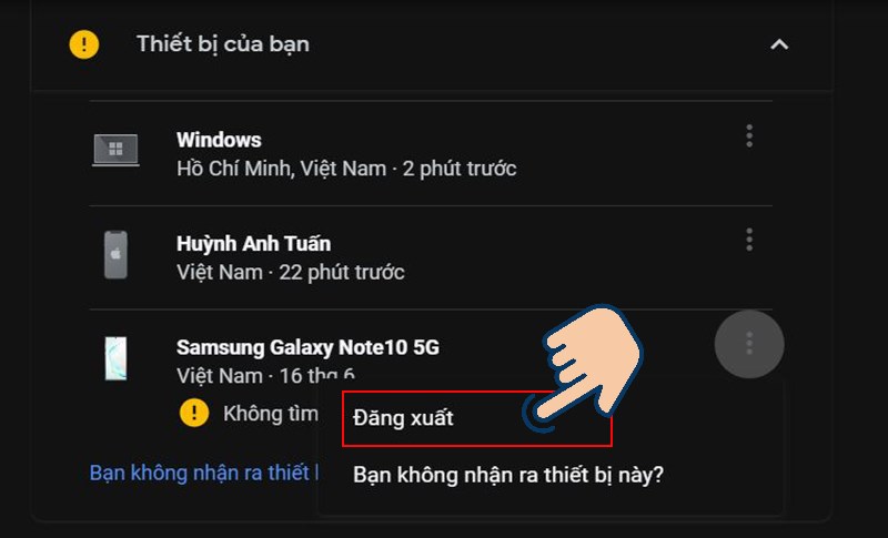 Ảnh minh hoạ: đăng xuất gmail khỏi tất cả các thiết bị (7)