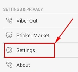 Ảnh minh hoạ: đăng xuất viber trên điện thoại (1)
