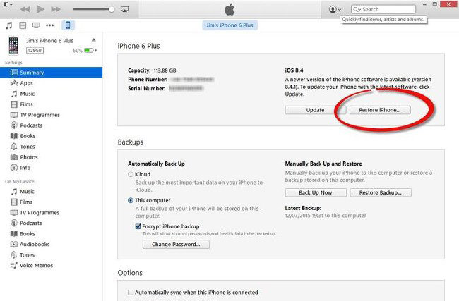Ảnh minh hoạ: đọc lại tin nhắn trên imessage