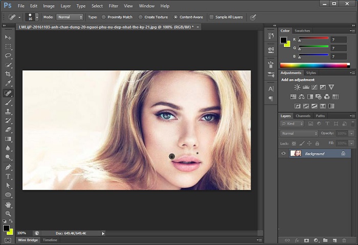 Ảnh minh hoạ: Dùng photoshop cs6 cơ bản (4)
