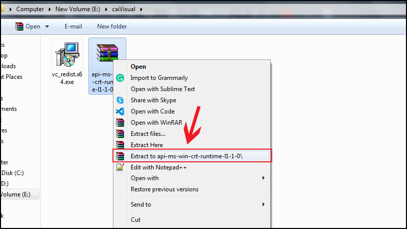 Ảnh minh hoạ: Lỗi api-ms-win-crt-runtime-l1-1-0.dll trên Windows 10/8/7 (8)