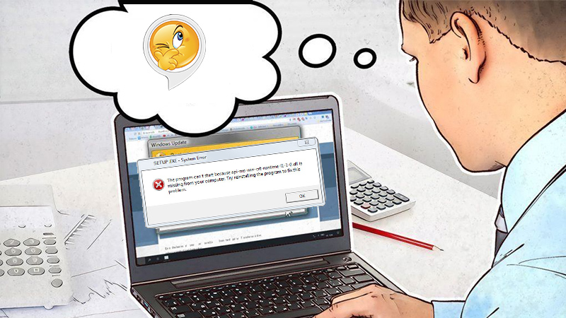 Nguyên nhân và cách khắc phục api-ms-win-crt-runtime-l1-1-0.dll trên Windows 10/8/7