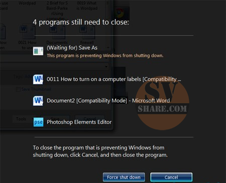 Ảnh minh hoạ: máy tính sutdown chậm, lâu (4)