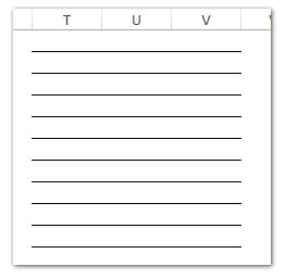 Ảnh minh hoạ: tạo dòng kẻ ngang trong excel (5)