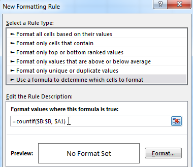 Ảnh minh hoạ: Tìm giá trị trùng nhau trong excel (9)