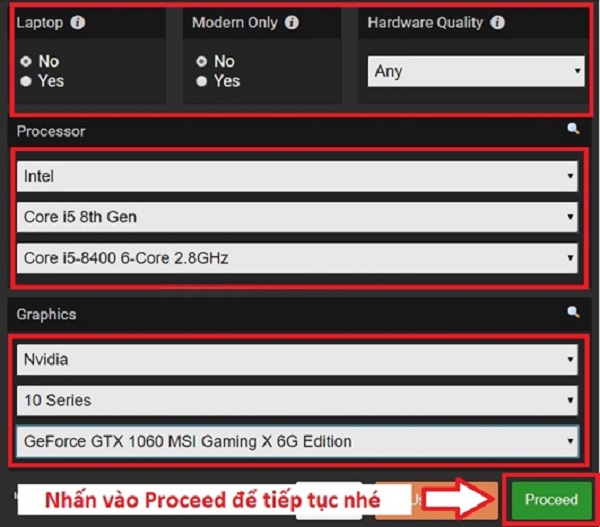 Ảnh minh hoạ: web test cấu hình máy chơi game (12)