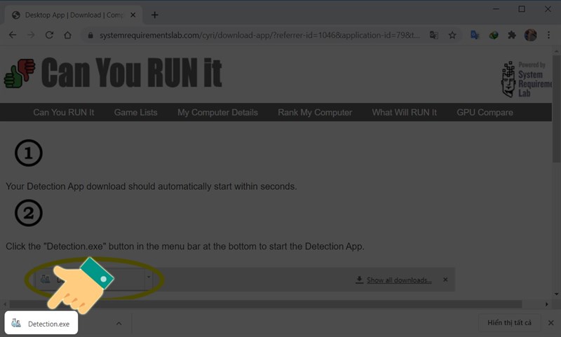 Ảnh minh hoạ: web test cấu hình máy chơi game (4)