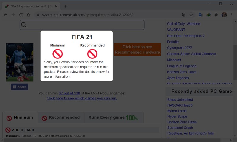 Ảnh minh hoạ: web test cấu hình máy chơi game (6)