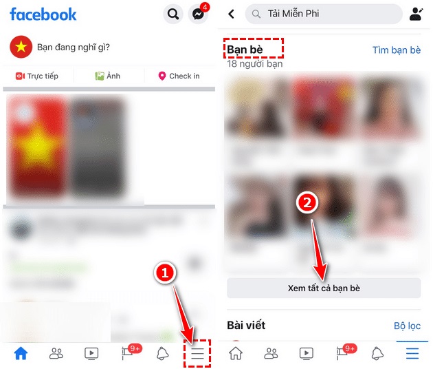 Ảnh minh hoạ: xóa bạn bè facebook