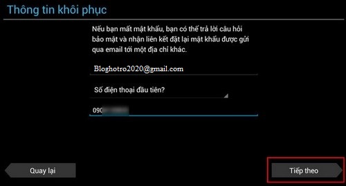 Ảnh minh hoạ: tạo tài khoản Gmail trên BlueStacks (9)