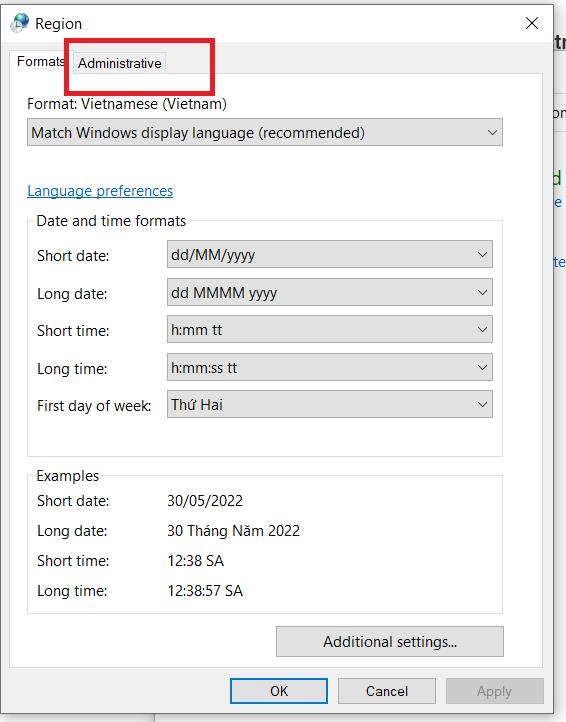 Ảnh minh họa: cách cài đặt tiếng việt cho máy tính (11)
