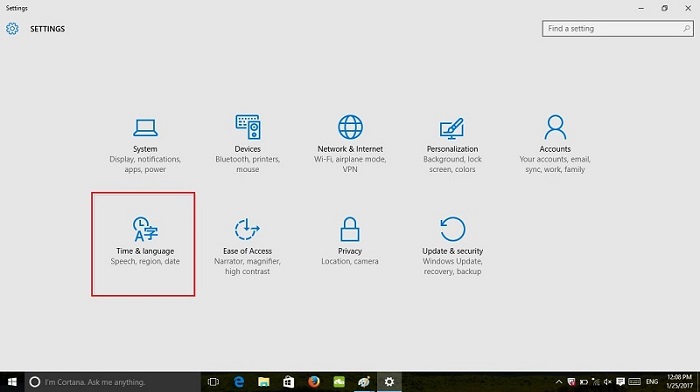 Ảnh minh họa: cách cài đặt tiếng việt cho máy tính (2) 