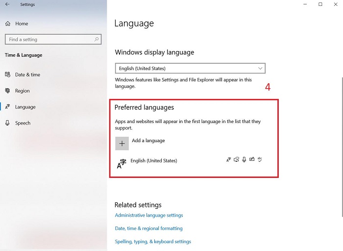 Ảnh minh họa: cách cài đặt tiếng việt cho máy tính (4)