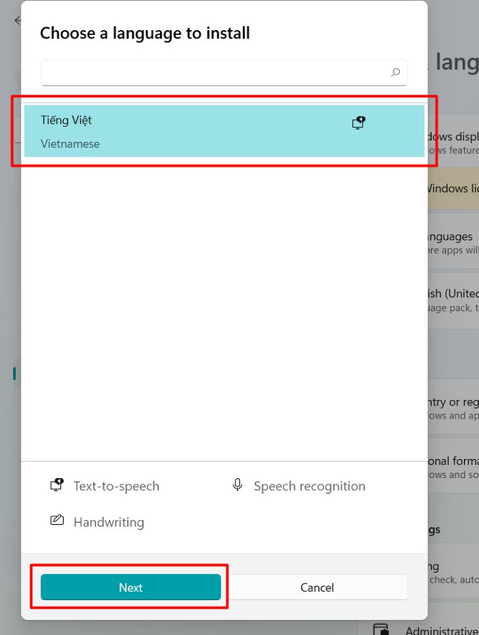 Ảnh minh họa: cách cài đặt tiếng việt cho máy tính (5)