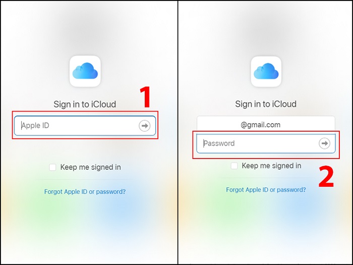 Ảnh minh họa: đăng nhập icloud trên máy tính (2)