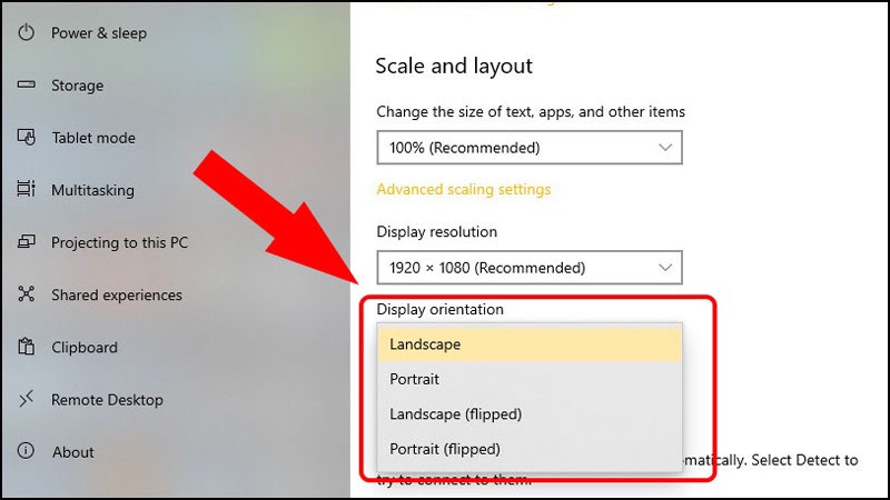 Ảnh minh họa: Màn hình máy tính xoay ngang (2)