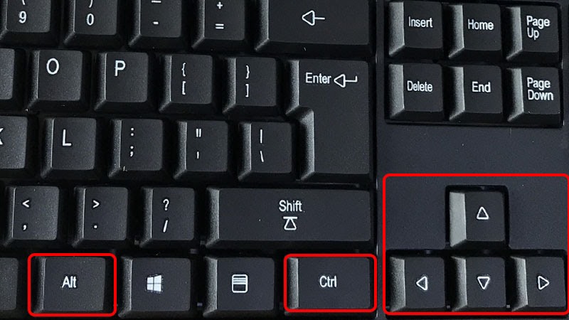 Ảnh minh họa: Màn hình máy tính xoay ngang