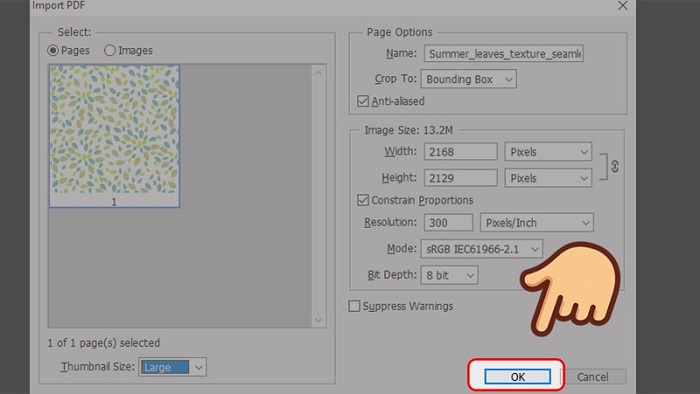 Ảnh minh họa: Mở file AI bằng Photoshop (2)
