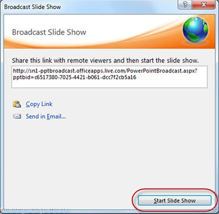 Ảnh minh hoạ: Cách thuyết trình PowerPoint online từ xa qua internet (2)
