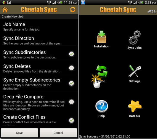Ảnh minh hoạ: Đồng bộ hóa thư mục giữa máy tính và điện thoại bằng Cheetah Sync (5)