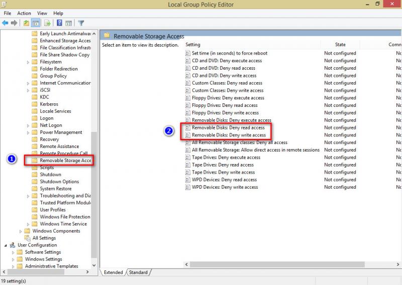 Ảnh minh hoạ: Cách khoá cổng USB trên máy tính windows (7)