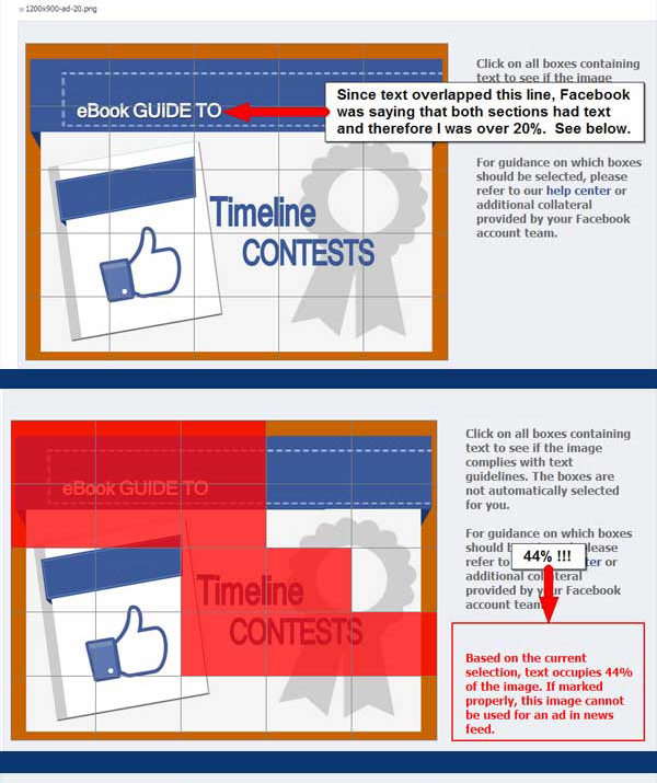 Cách thiết kế và lách ảnh 20% text của facebook ads (2)