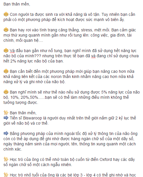 Ảnh minh hoạ: mẫu quảng cáo trên facebook hay (3)