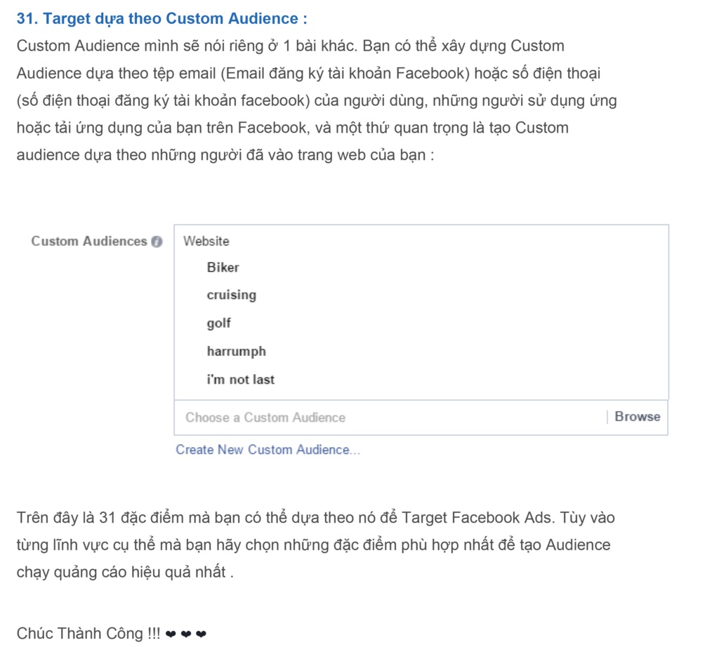 Ảnh minh hoạ: Những đặc điểm có thể target trên quảng cáo facebook (17)