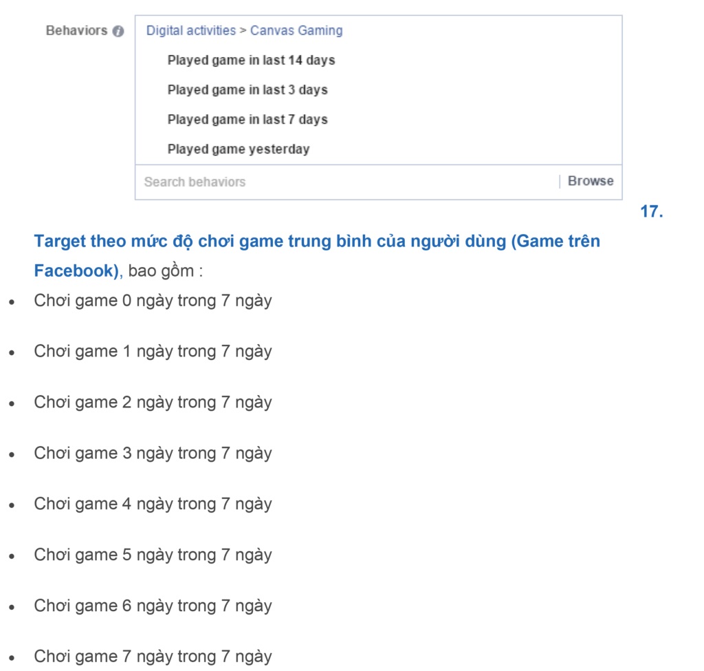 Ảnh minh hoạ: Những đặc điểm có thể target trên quảng cáo facebook (8)