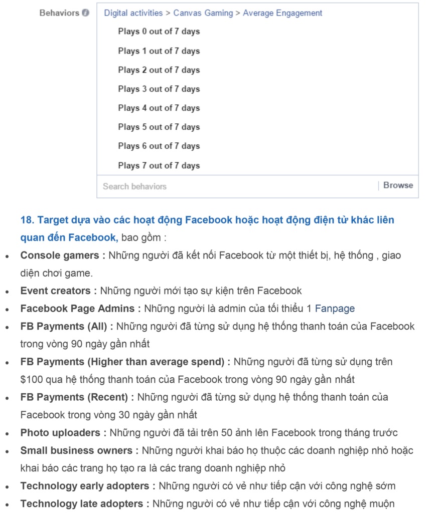 Ảnh minh hoạ: Những đặc điểm có thể target trên quảng cáo facebook (9)