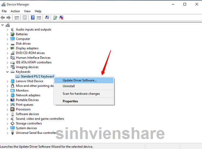 Ảnh minh hoạ: sửa lỗi bàn phím không gõ được trên win 10 (3)