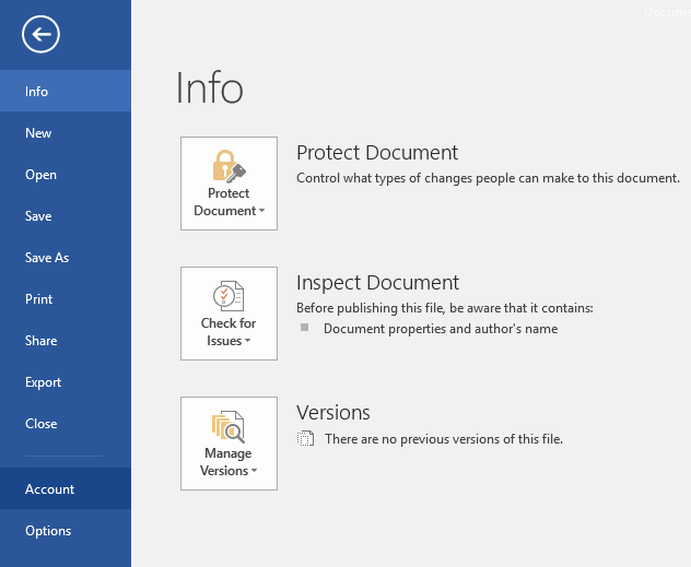 Ảnh minh hoạ: cách thay đổi giao diện Office 2016 (2)
