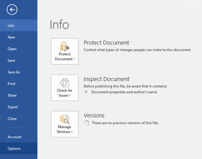 Ảnh minh hoạ: cách thay đổi giao diện Office 2016