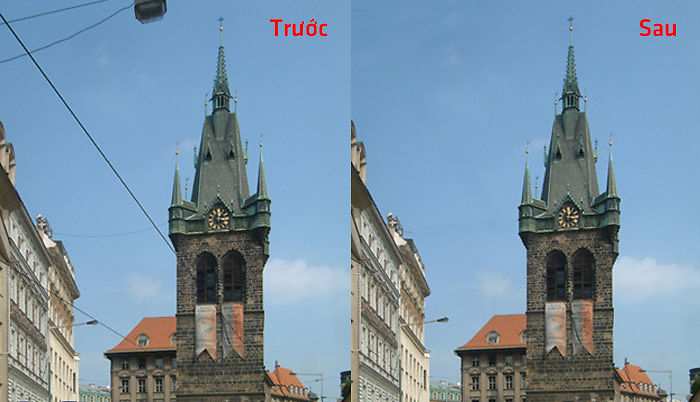 Xoá chi tiết thừa trên ảnh bằng photoshop (6)