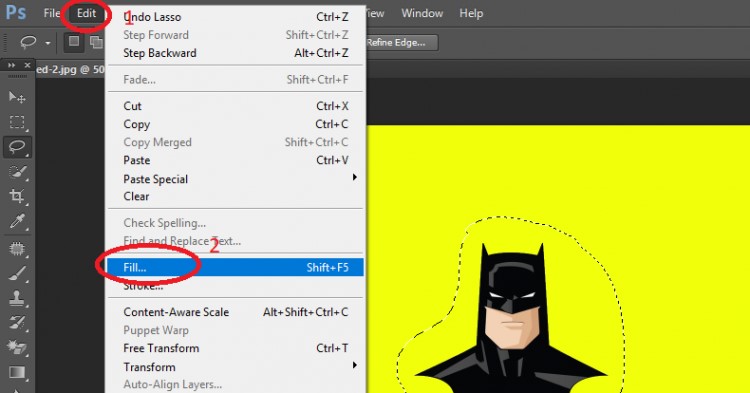 Xoá chi tiết thừa trên ảnh bằng photoshop (9)