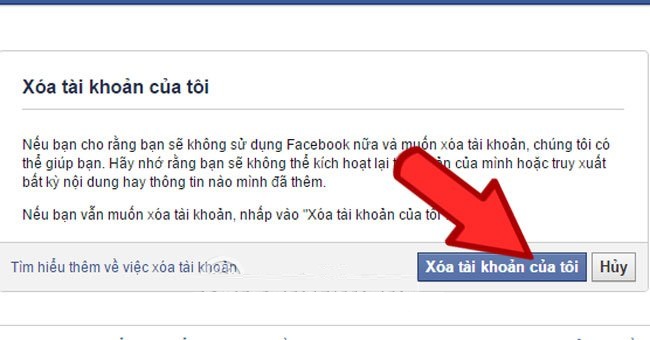 Ảnh minh hoạ: xoá tài khoản facebook vĩnh viễn (7)