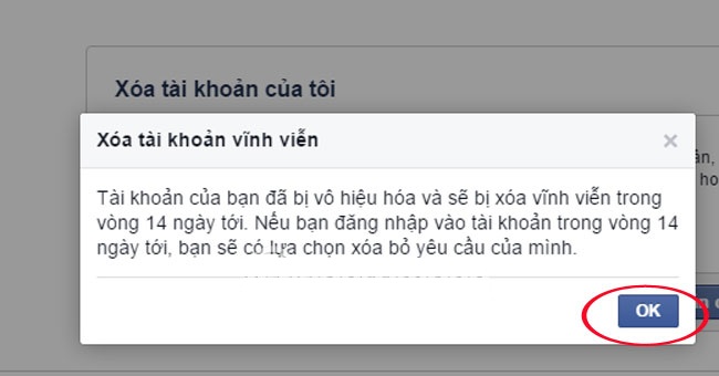 Ảnh minh hoạ: xoá tài khoản facebook vĩnh viễn (8)