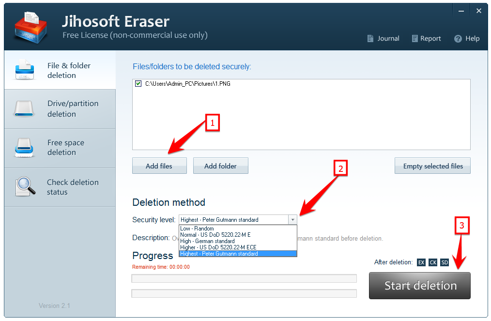 Download Jihosoft Free Eraser