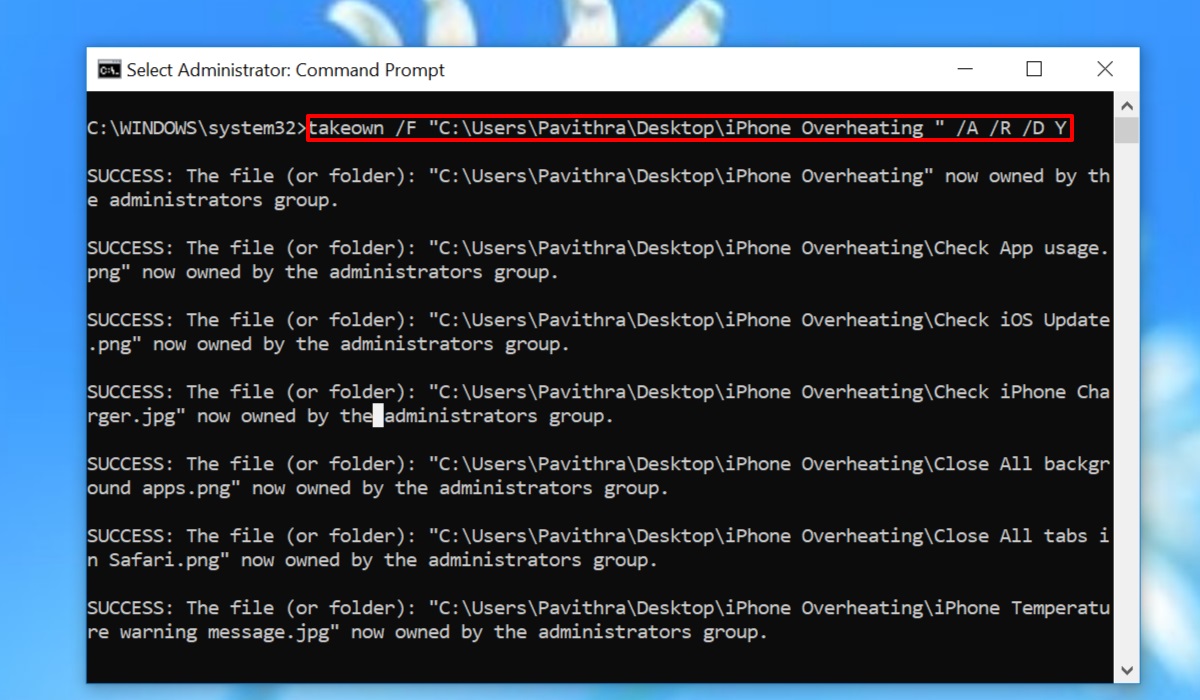 You don't currently have permission to access this folder (4)