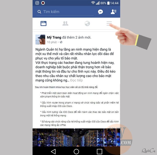 tắt tự phát video facebook trên Android (2)