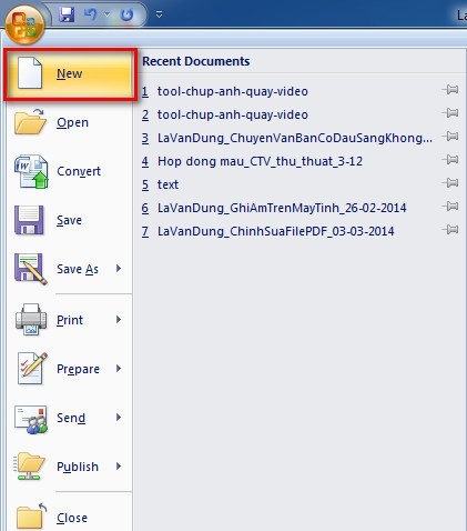 chuyển từ chữ hoa sang thường trên Word, Excel (4)