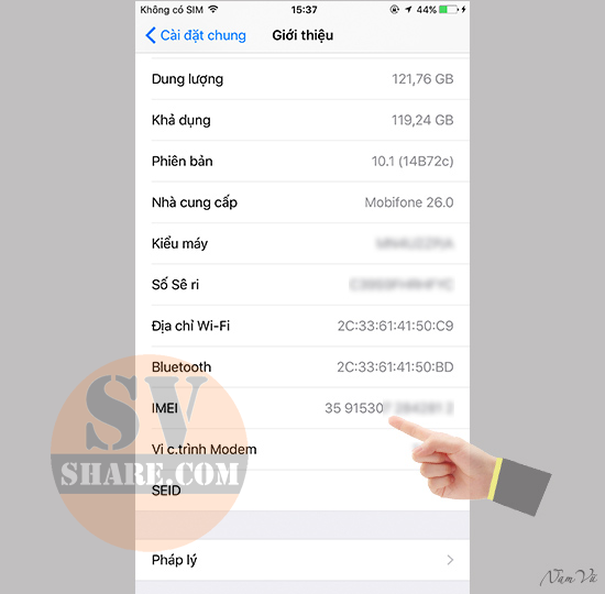 Cách kiểm tra iphone 7, 7Plus chính hãng Apple chính xác (1)