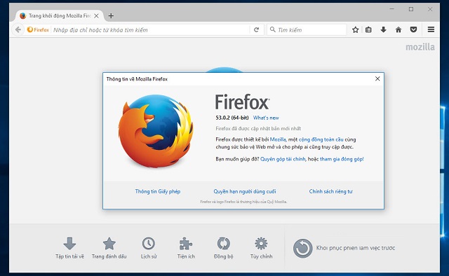 Download Firefox Tiếng Việt - Trình duyệt web phiên bản tiếng viết tốt nhất tải hoàn toàn miễn phí