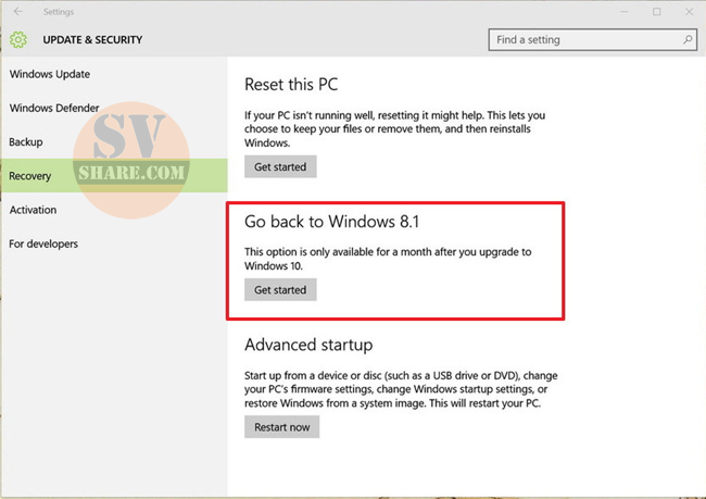 Cách hạ hệ điều hành Windows 10 xuống (1)