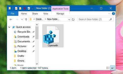 Không hiển thị open with trên máy tính windows 10 (6)