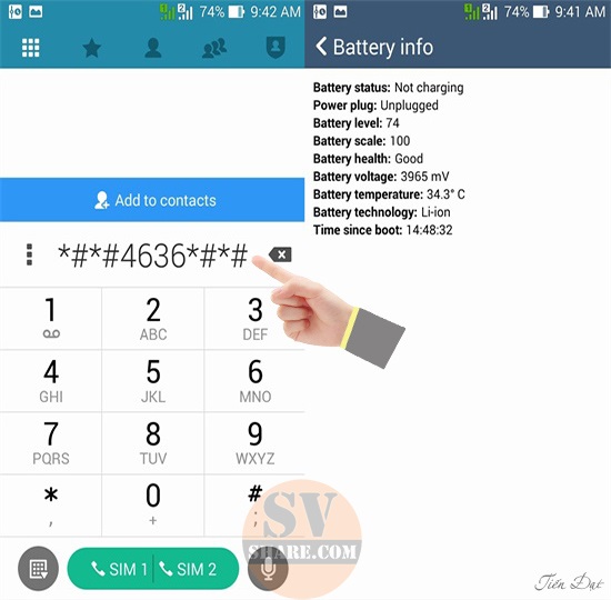 Cách kiểm tra tình trạng pin của điện thoại (2)