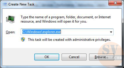 Máy tính không hiện biểu tượng taskbar trên windows (4)